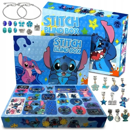 Kalendarz adwentowy Lilo & Stitch - bransoletki DIY