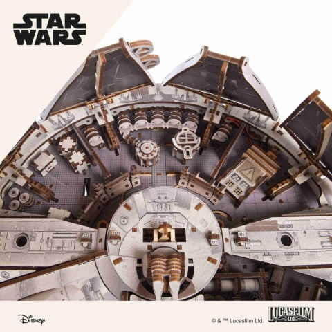 Puzzle 3D Sokół Millennium™ Star Wars™ Ugears Puzzle 3D Sokół Millennium™ Star Wars™ Ugears