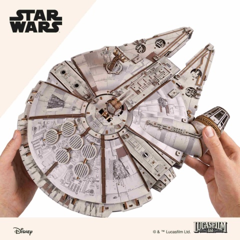 Puzzle 3D Sokół Millennium™ Star Wars™ Ugears Puzzle 3D Sokół Millennium™ Star Wars™ Ugears