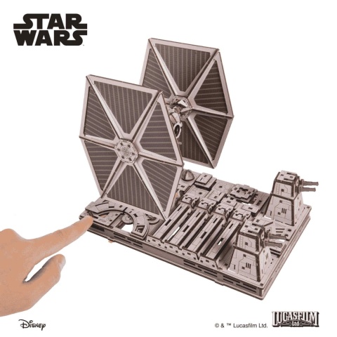 Puzzle 3D TIE Fighter™ Star Wars™ Ugears