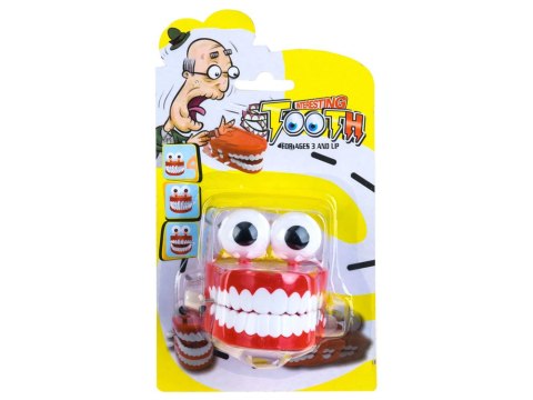 Nakręcana Klekocząca SZCZĘKA chodzące zęby duże oczy Wesoła zabawka ZA1162 Nakręcana Klekocząca SZCZĘKA chodzące zęby duże oczy Wesoła zabawka ZA1162