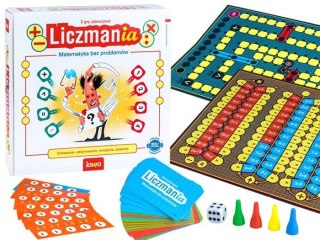Jawa Edukacyjna gra planszowa LICZMANIA - matematyka bez problemów GR0286