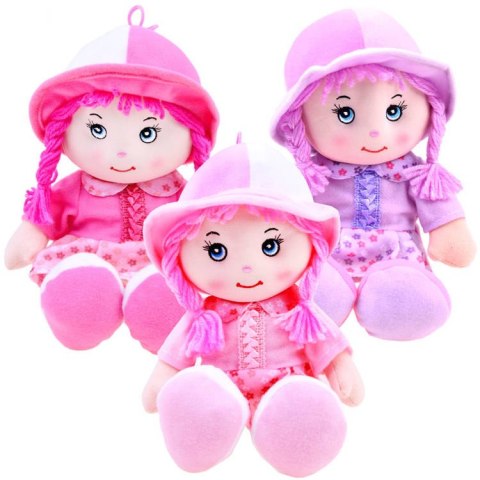 Lalka Zuzia w kapeluszu szmaciana lala 28cm szmacianka ZA2654 Lalka Zuzia w kapeluszu szmaciana lala 28cm szmacianka ZA2654