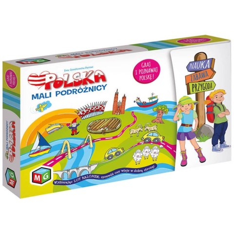 Mali Podróżnicy-Polska gra edukacyjna GR0292 Mali Podróżnicy-Polska gra edukacyjna GR0292