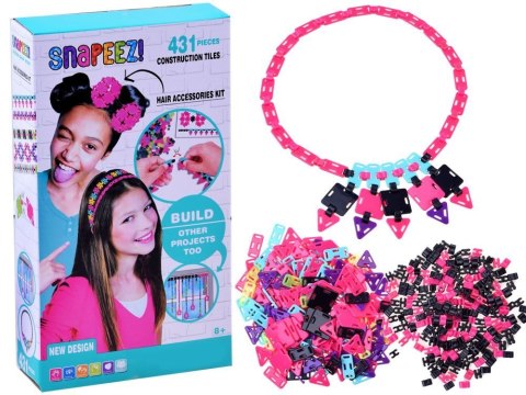 Snapeez Kratywne nowoczesne KORALIKI 431el ZA2535 Snapeez Kratywne nowoczesne KORALIKI 431el ZA2535