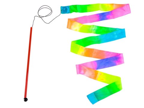 Tęczowa SZARFA wstążka gimnastyczna ZA2121 Tęczowa SZARFA wstążka gimnastyczna ZA2121