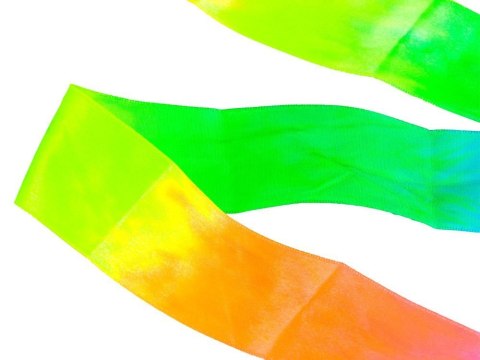Tęczowa SZARFA wstążka gimnastyczna ZA2121 Tęczowa SZARFA wstążka gimnastyczna ZA2121