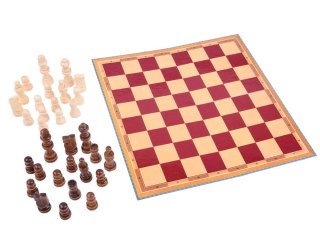 Jawa Strategiczna gra planszowa SZACHY DREWNIANE dla wszystkich GR0387
