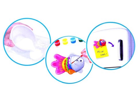 Zestaw kreatywny plastyczny zrób sam magnesy ZWIERZĄTKA DIY ZA2867 Zestaw kreatywny plastyczny zrób sam magnesy ZWIERZĄTKA DIY ZA2867