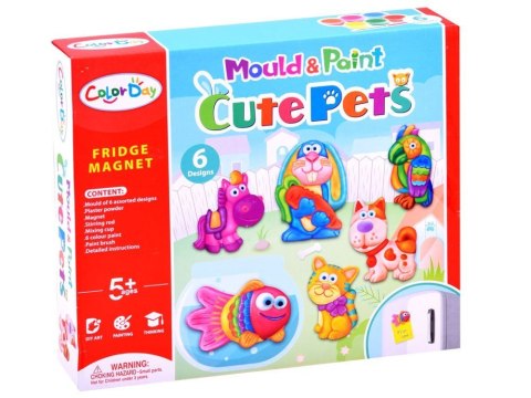 Zestaw kreatywny plastyczny zrób sam magnesy ZWIERZĄTKA DIY ZA2867 Zestaw kreatywny plastyczny zrób sam magnesy ZWIERZĄTKA DIY ZA2867