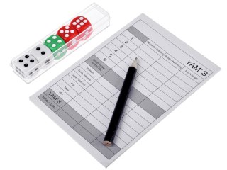 Zestaw do gry kości Yams kostki oczkowe GR0437