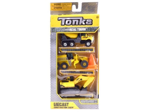 Maszyny budowlane Tonka Autka zestaw 3 szt ZA3617 Maszyny budowlane Tonka Autka zestaw 3 szt ZA3617