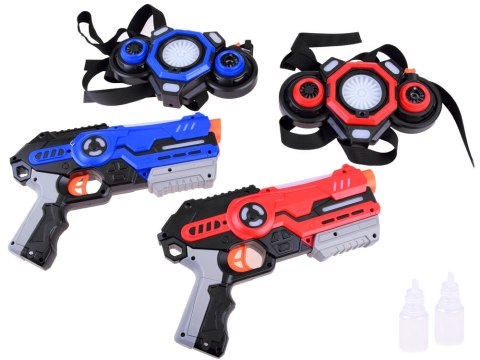 Laserowy paintball pistolety laser tag zestaw dla 2 osób pZA3776