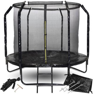 Trampolina ogrodowa SkyFlyer + drabinka 8FT 244cm