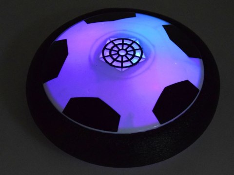 Latająca świecąca neonowa piłka nożna dysk 19cm GR0503