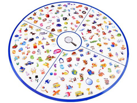 Rodzinna Gra Poszukiwacze na spostrzegawczość szukanie szczegółów GR0501