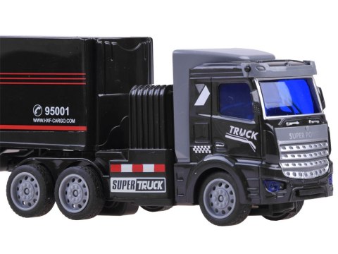 Tir z naczepą sterowany na pilota 27 MHz ciężarówka RC0566