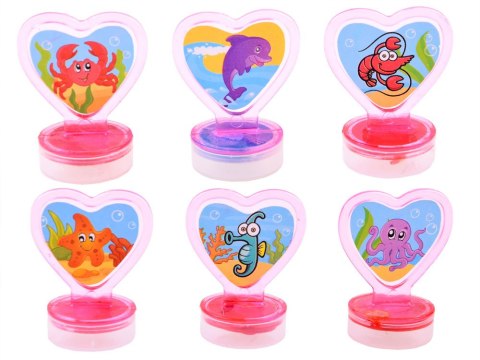 Zestaw pieczątki 6 szt. Zwierzaki Morskie ZA3979 Zestaw pieczątki 6 szt. Zwierzaki Morskie ZA3979