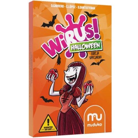 Muduko Gra karciana Wirus HALLOWEEN 15 kart - dodatek do gry GR0527 Muduko Gra karciana Wirus HALLOWEEN 15 kart - dodatek do gry GR0527