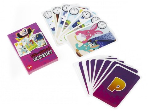 Muduko Karty Piotruś GODZINY 25 kart - gra edukacyjna GR0524