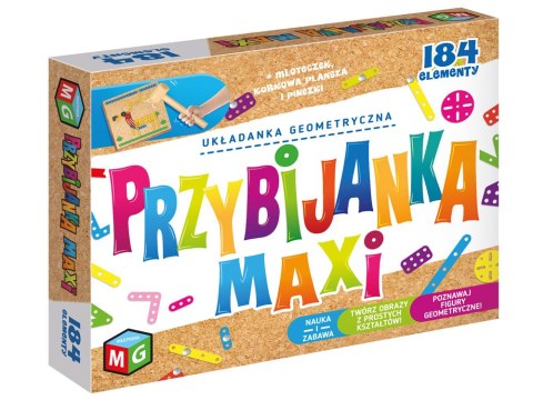 Multigra Przybijanka MAXI układanka młotek ZA4029 Multigra Przybijanka MAXI układanka młotek ZA4029