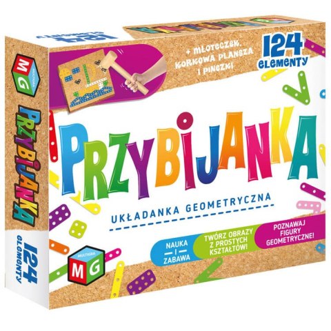 Multigra Przybijanka kreatywna układanka ZA4028 Multigra Przybijanka kreatywna układanka ZA4028