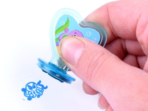 Zestaw pieczątki 6 szt. Zwierzaki Morskie ZA3979 Zestaw pieczątki 6 szt. Zwierzaki Morskie ZA3979