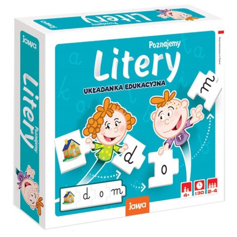 Jawa Gra układanka edukacyjna POZNAJEMY LITERY GR0562 Jawa Gra układanka edukacyjna POZNAJEMY LITERY GR0562