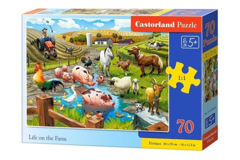 Puzzle 70 el. Life on the Farm Puzzle 70 el. Life on the Farm