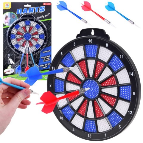 DART tarcza + 3 rzutki gra zręcznościowa GR0596 DART tarcza + 3 rzutki gra zręcznościowa GR0596