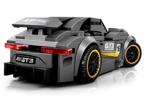 Klocki techniczne Sportowe auto SREBRNE 174-elementy + naklejki ZA4287 Klocki techniczne Sportowe auto SREBRNE 174-elementy + naklejki ZA4287