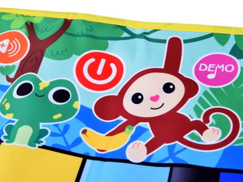 PIANINKO Interaktywna muzyczna mata do tańczenia CYFRY CYFERKI ZA4398