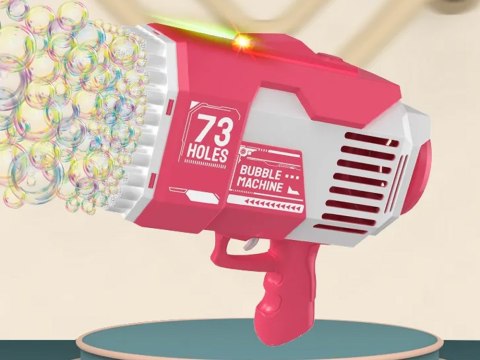 Zabawka Pistolet Bazooka do bańki mydlane ZA4417
