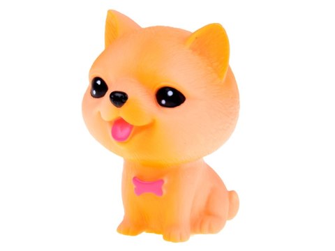 Zestaw figurki pieski gumowe 6 sztuk szczeniaczki pieski ZA4629