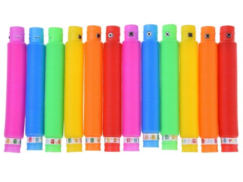 POP TUBE rurki sensoryczne świecące LED 12szt ZA4709