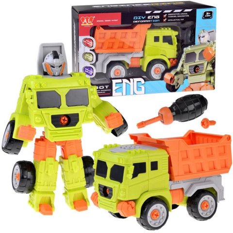 WYWROTKA - ROBOT 2w1 Auto budowlane zmieniające się w robota ZA4704 B