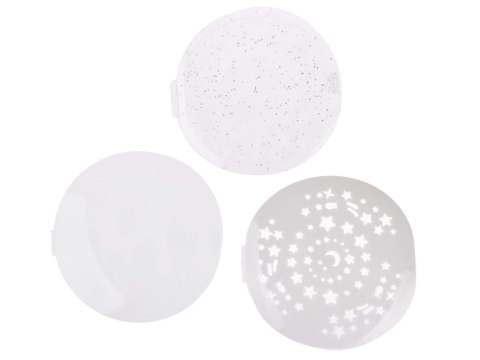 Projektor OWIECZKA Lampka maskotka pluszak gwiazdki kołysanki szum ZA4797