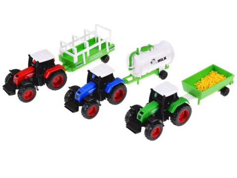 SERIA ZWIERZĘTA FARMA Duże gospodarstwo + traktor i zwierzęta 125ele ZA4823