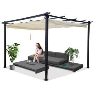 PERGOLA ogrodowa Para Sole ESTIVO Altana tarasowa 3x3x2,4m SP0835