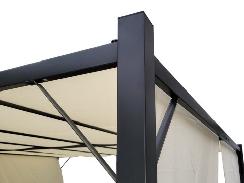 PERGOLA ogrodowa Para Sole ZONA Altana tarasowa 3x3x2m ROLETY SP0836