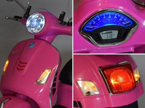 Skuter elektryczny na akumulator VESPA GTS Super dla dziecka PA0333 RO