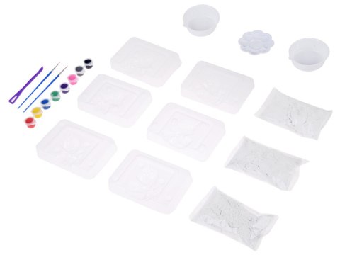 Zestaw kreatywny Zrób to sam - uformuj i wymaluj GIPSOWE jednorożce ZA5755