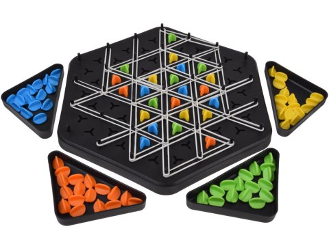 Gra strategiczna Szachy łańcuchowe - zajmij jak najwięcej trójkątów! GR0764