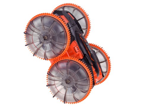 Samochód AMFIBIA 2w1 Stunt r/c zdalnie sterowany Jeździ Pływa Świeci RC0735