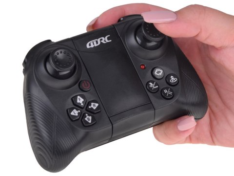 Zdalnie sterowany DRON Quadkopter z kamerką 2w1 Lata + jeździ RC0725 PO