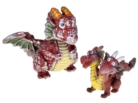 Zestaw Figurek Bajkowe Smoki 6 szt. Magiczne Stworzenia ZA5883