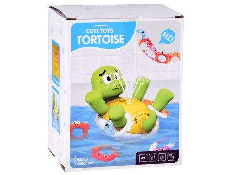Żółwik Interaktywna Zabawka do kąpieli Żółw z Fontanną Wody ZA5819