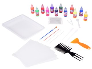 Hydrografika zestaw do malowania na wodzie 12 kolorów EBRU ZA5921