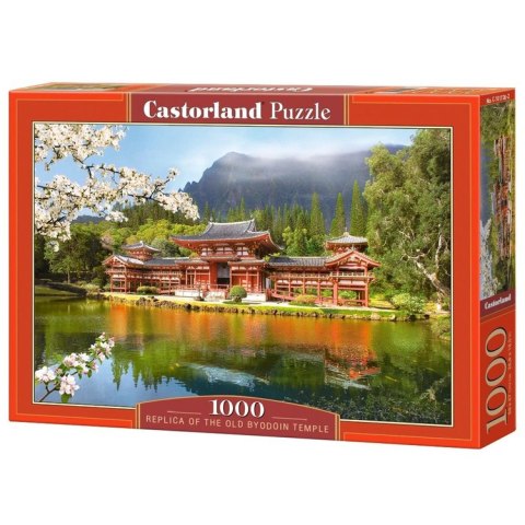 Puzzle 1000-elementów Replica of the Old Byodoin Temple C-101726 Puzzle 1000-elementów Replica of the Old Byodoin Temple C-101726