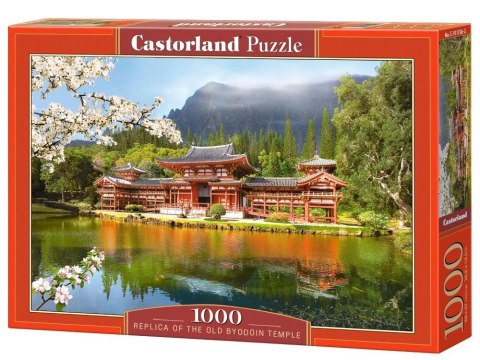 Puzzle 1000-elementów Replica of the Old Byodoin Temple C-101726 Puzzle 1000-elementów Replica of the Old Byodoin Temple C-101726